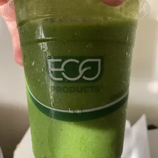 Delicious green smoothie