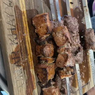 Liver, beef, lulya kebob