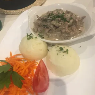 Beef Stroganoff