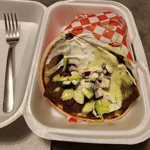 Lamb gyro