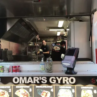 a food truck