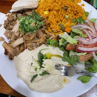 Chicken Shawarma Platter