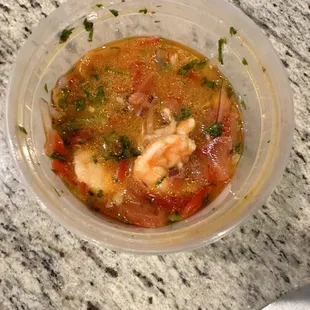 Ecuadorian ceviche special