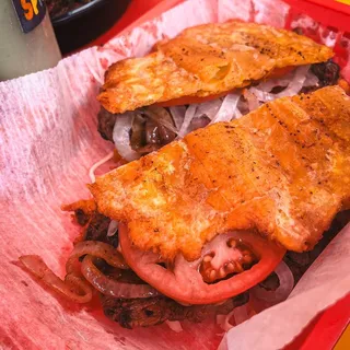 Steak Sandwich or Steak Jibarito