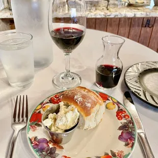 bread with garlic butter