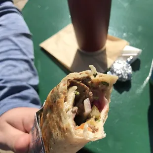 Shawarma Beef Wrap Meal
