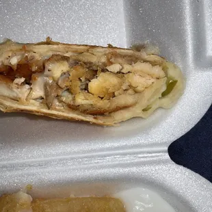 Inside Chicken Arabi