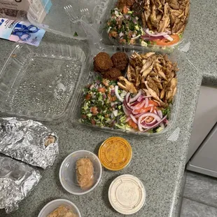 Chicken Shawarma Platter