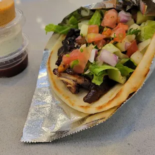 Amazing jerk Pita!!!!!