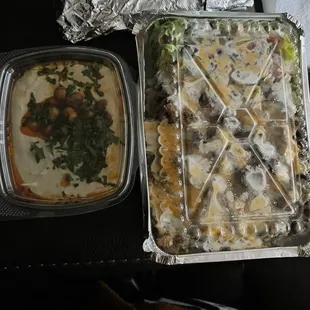 Mixed (Chicken &amp; Lamb) Platter + Hummus (Side)