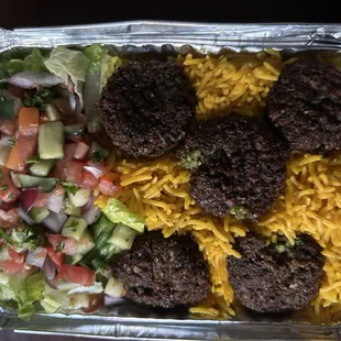 Felafel platter