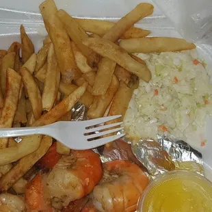 I just need the garlic and seasonings....