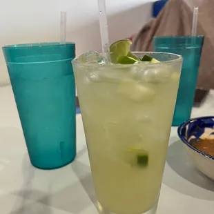 Cucumber jalapeño margarita