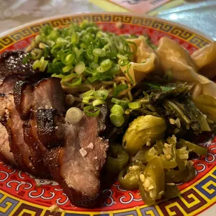 Mee Goreng w/ Char Siu Pork Belly (Wonton Mee)