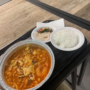 soondubu seafood