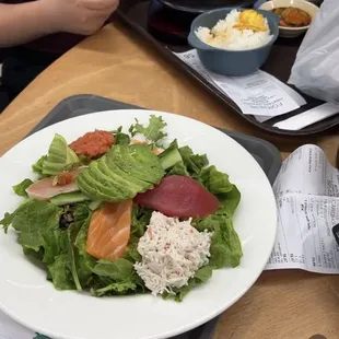 Sushi salad