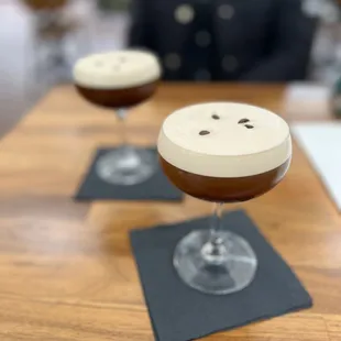 Espresso martinis