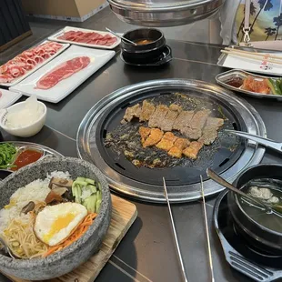 BBQ with pork, beef very good, fresh