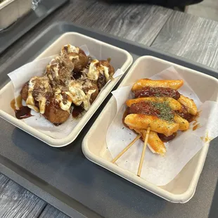 takoyaki and sotteok