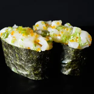 Kizami Wasabi Scallop Fusion Nigiri