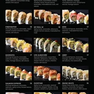 sushi and sashimi