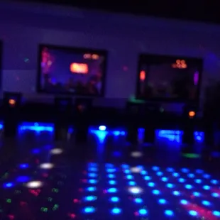 The dance floor
