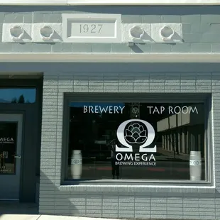 the outside of the building