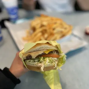 a hand holding a sandwich