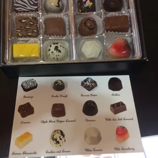 Gift chocolates