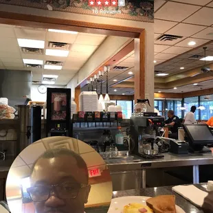 Having lunch w/ poppa Curtis.