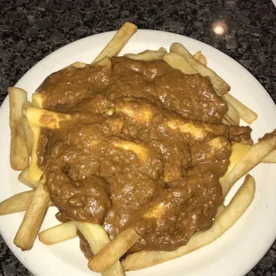 Chili cheese fries $4.19