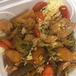 Chicken stir fry