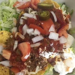Taco salad $7