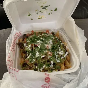 The carne asada fries are perfect every time! Always filled to the brim!!