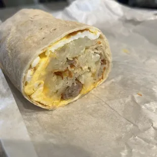 I spy a f*ing cheap *ss breakfast burrito