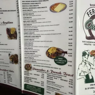 menu, sushi and sashimi