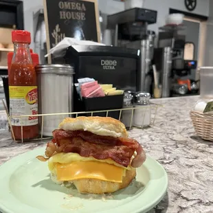 Bacon egg and cheese biscuits