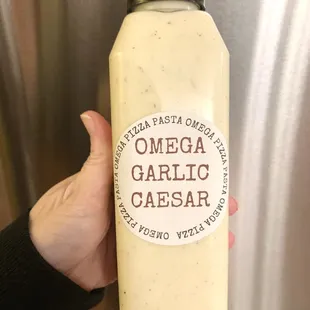 Homemade Caesar salad dressing