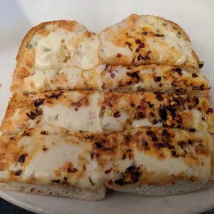 Half Spicy Cheese-bread for $5 (hh).