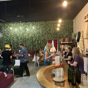 Fun and hip wine tasting room. Comfortable and relaxed setting.