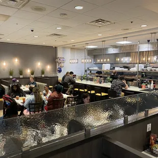 Inside the restaurant