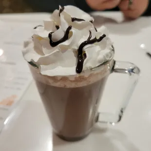 Spiked hot chocolate