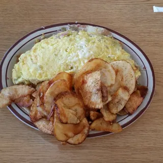 chili Verde Omelet