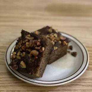 Fresh Banana Bread w. Walnuts