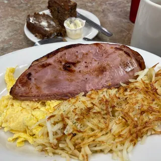 2. Country Style Ham and Eggs
