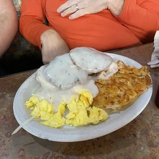 Biscuits and gravy