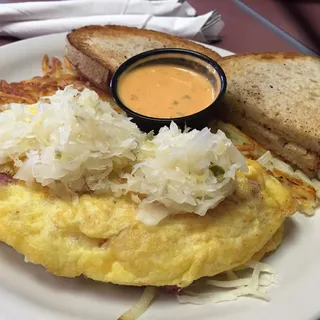 Reuben Omelette