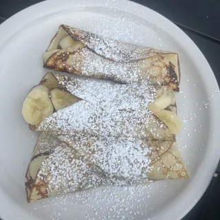 Nutella Banana Crepe