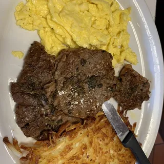 Steak and Egg Platter