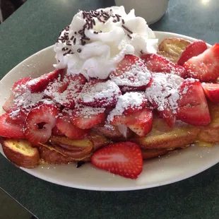 Hawaiian king French toast with strawberries...sooooo good!!